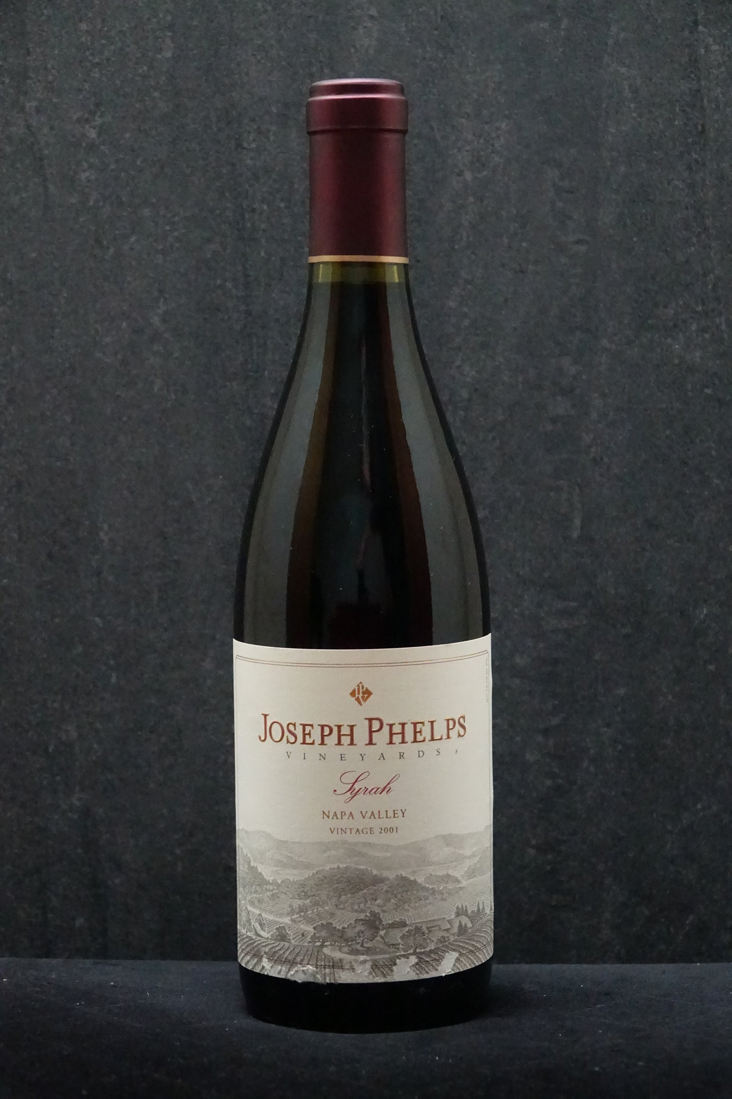 Flasche 2001 Syrah Joseph Phelps