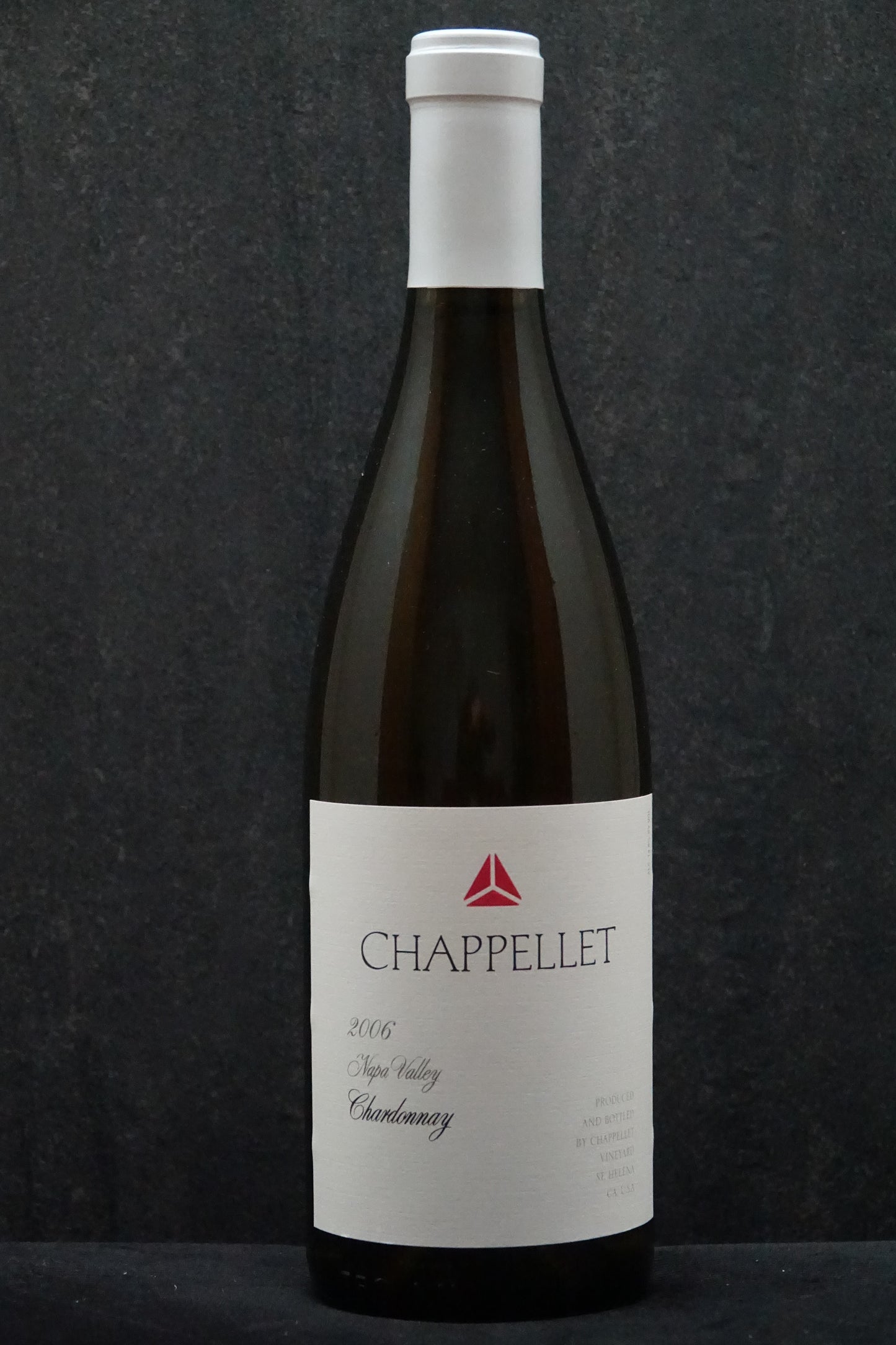 Flasche 2006 Chappellet Chardonnay