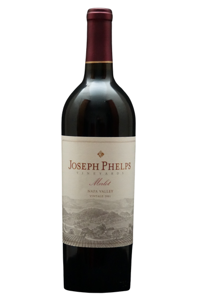 Flasche 2001 Merlot Joseph Phelps