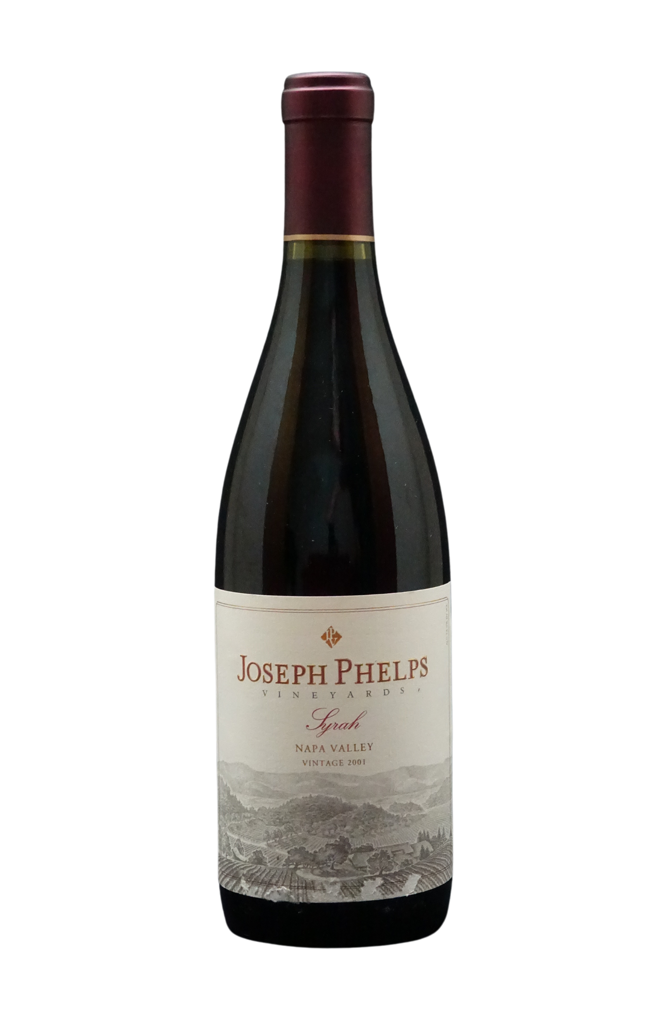 Flasche 2001 Syrah Joseph Phelps