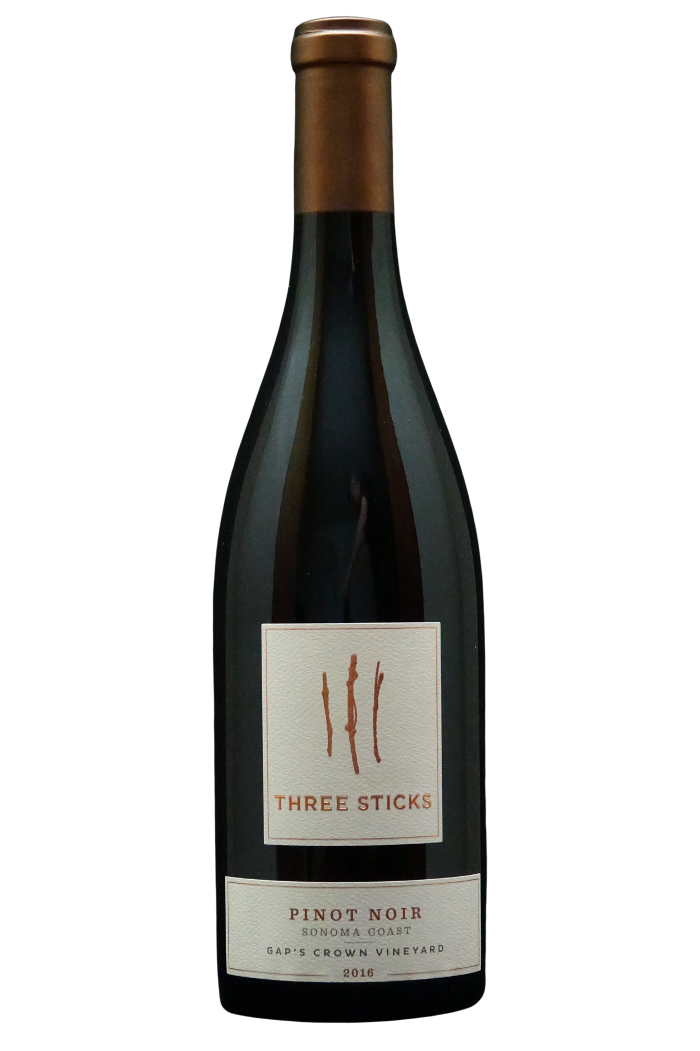 Flasche 2016 Three Sticks Pinot Noir Cap's Crown Vineyard